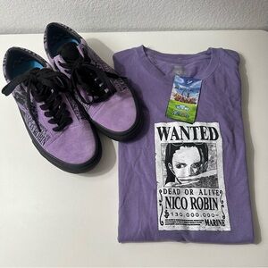 Vans x One Piece Nico Robin Wanted Tee